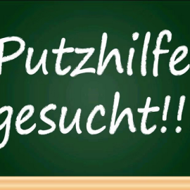 Putzhilfe gesucht