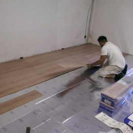 Laminat Verlegung