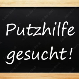 Putzhilfe gesucht. 1-2 Mal pro Monat