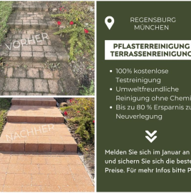 Biete Professionelle Pflasterreinigung