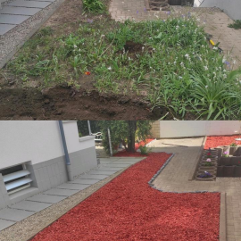 Gärtner Gartenbau  Heckenschnitt Gartenhilfe