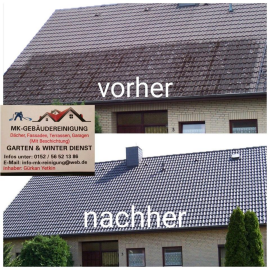 Dachreinigung und Dachbeschichtung Terassen