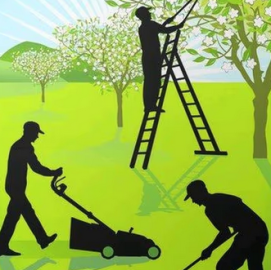 Gartenarbeit