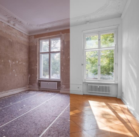 Haus sanieren  renovieren. Haussanierung komplett