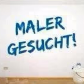 Maler gesucht - Wand + Decke streichen